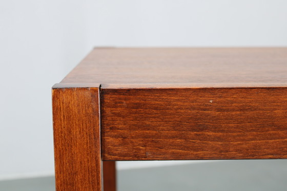 Image 1 of 1960s Set of Two Square Side/Coffee Wooden Tables, Denmark