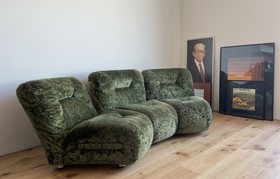 Image 1 of Divano modulare vintage verde