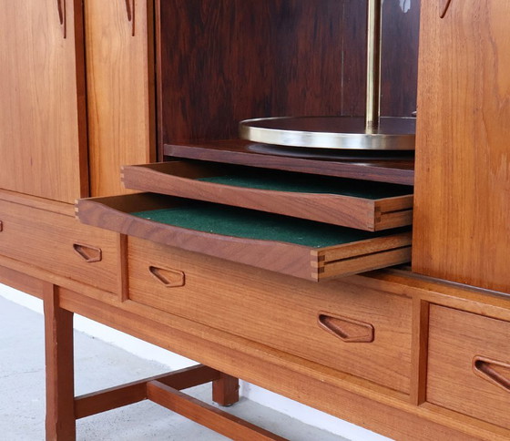 Image 1 of Vintage Highboard Met Bar, 1960s