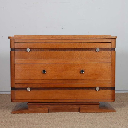 Commode en chêne datant des années 1950