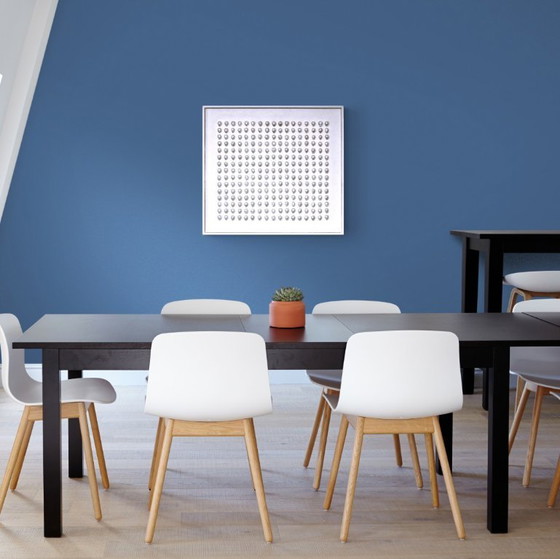 Image 1 of Amandes argentées - 73 x 81 cm