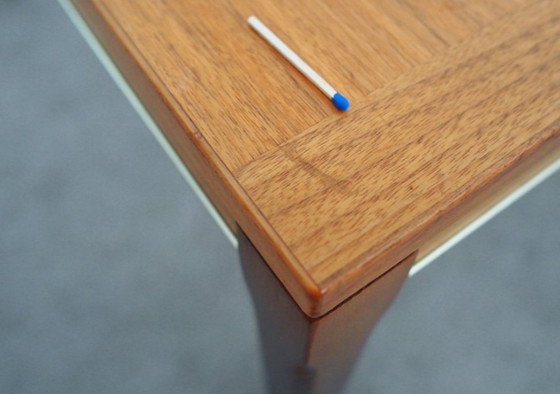 Image 1 of Vintage teak and beech coffee table, Danish design