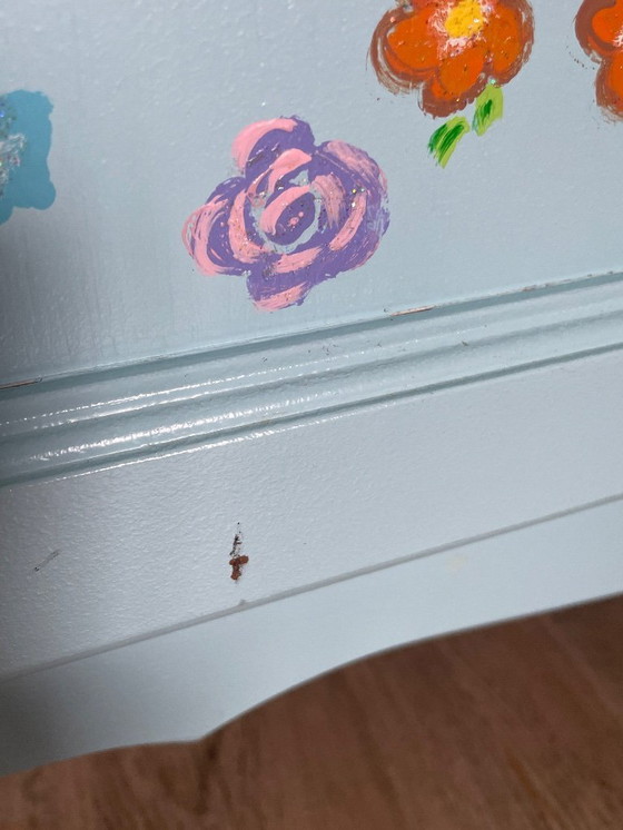 Image 1 of Schöner handbemalter Brocanteschrank