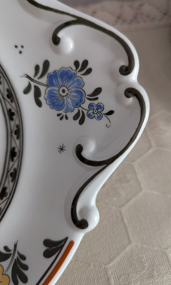 Oval serving platter, by Villeroy & Boch, "Old Amsterdam" – Villeroy und Boch, Crockery, Porcelain (photo 6 of 9)