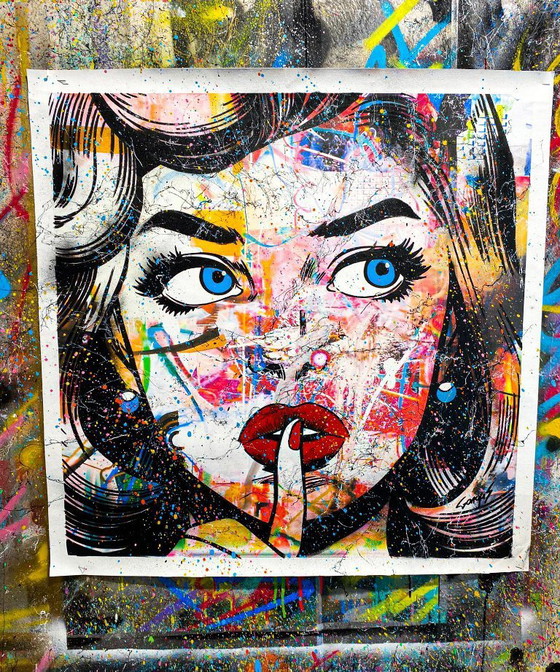 Image 1 of GONGAS - Suspicious Minds - Toile d'artiste