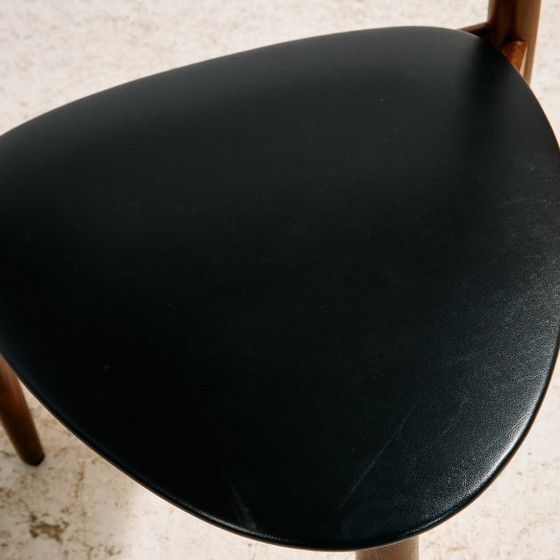 Image 1 of Juego de comedor MK11690 de teca de Hans Olsen para Frem Røjle. Juego de 5