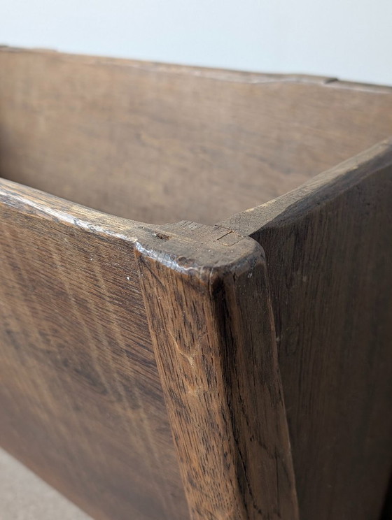 Image 1 of Wabi-Sabi Danish Solid Wood Planter, Aarhus, Denmark, 1940s