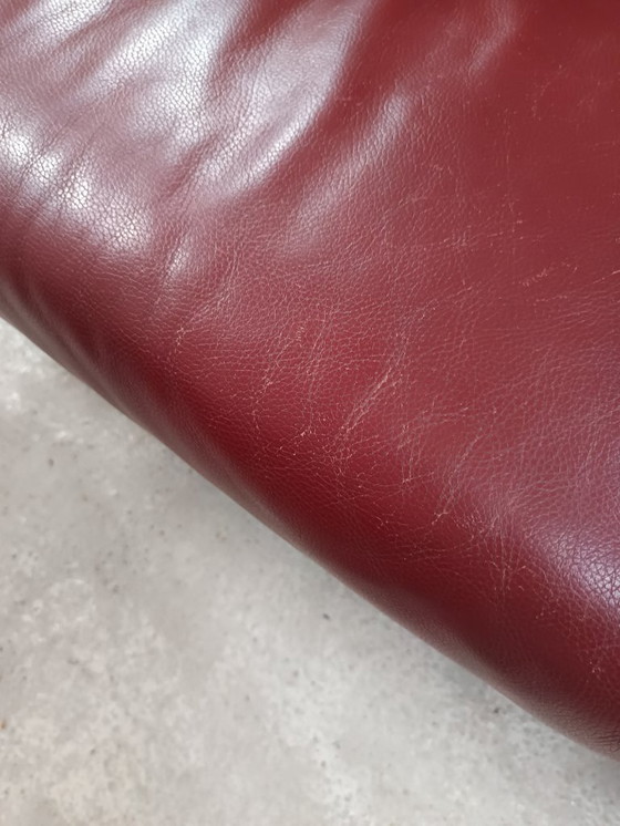 Image 1 of Set di divani Leolux Paian 2 posti 3 posti Senso Granata Pelle