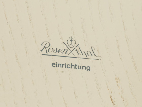 Image 1 of 1980er Quadrondo Esstisch, Erwin Nagel für Rosenthal
