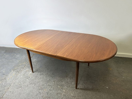G Plan Fresco Tavolo da Pranzo Allungabile in Teak Mid Century Fine Anni '60 '70, G-Plan, Tavoli da pranzo (foto 4 di 10)