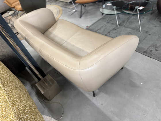 Image 1 of Leolux Flint Sofá 2,5 Plazas Raffino Koala Cuero