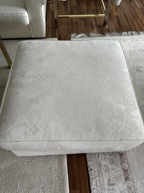 Image 1 of Interprofil Sofa Set, 2x Sofa + Ottoman, cream white, high quality