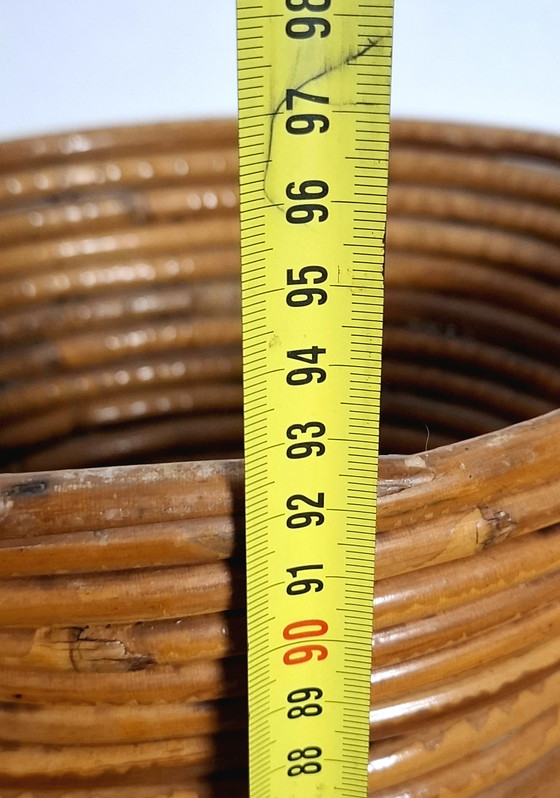 Image 1 of Originale Tasche aus Bambus aus den 70er Jahren.