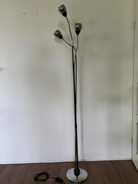 Lampadaire Space Age des années 60/70 avec bras flexibles – Glass, Metal (photo 13 of 14)