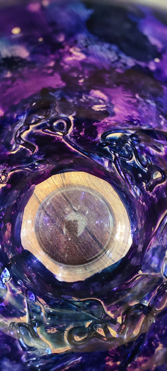 Image 1 of Grand vase vintage verre italien