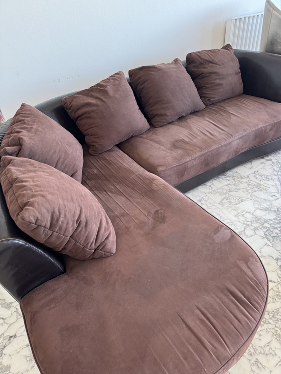 Image 1 of Canapé d'angle design haut de gamme de style italien – salon extra profond