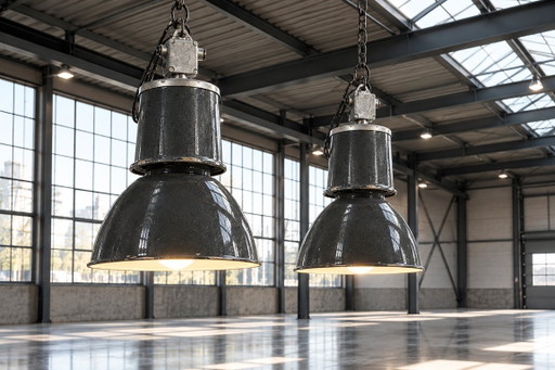 2x lampe vintage Elektrosvit 24401 en émail