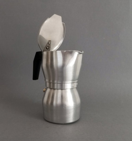 Image 1 of Guido Bergna "Susy Express' bauhaus mocha pot Italy 1980