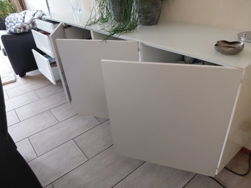 2 armarios de pared – wandkast, Glass, Wood (photo 2 of 7)
