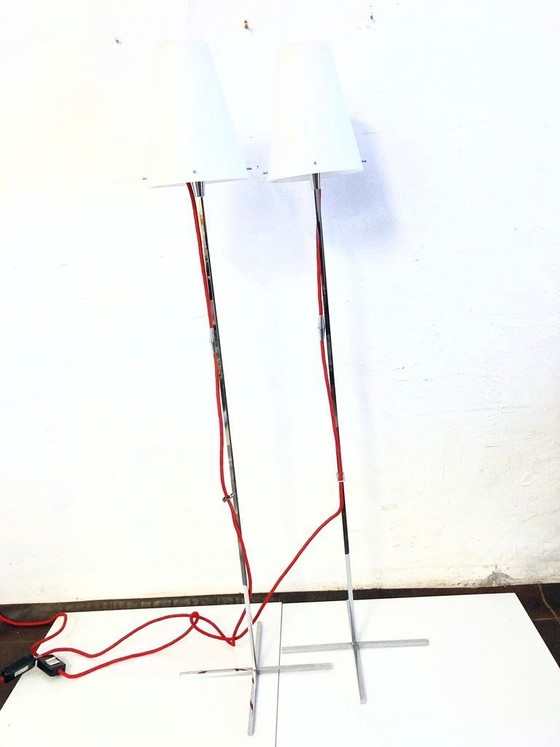 Image 1 of 2 postmoderne vloerlampen Nemo Terra Design Hannes Wettstein jaren 90