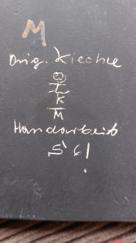 Image 1 of Wall tile with fish motif