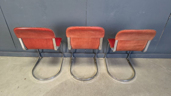 Image 1 of Vintage eetkamerstoelen van Cidue, set van 6, jaren 70