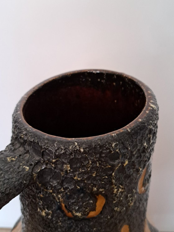 Image 1 of Rare XL Scheurich GABUN Floor Vase | 408-40