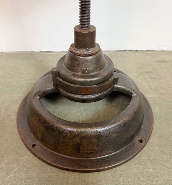 Image 1 of Vintage industriële draaistoel, jaren 1950