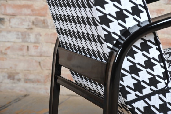 Gerestaureerde Art Deco fauteuil, door Koželka en Kropáček, beukenhout, Tsjechisch, jaren dertig (photo 15 of 16)