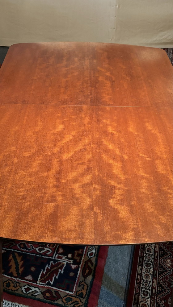 Image 1 of Mid-century jaren 60 teak houten eettafel 