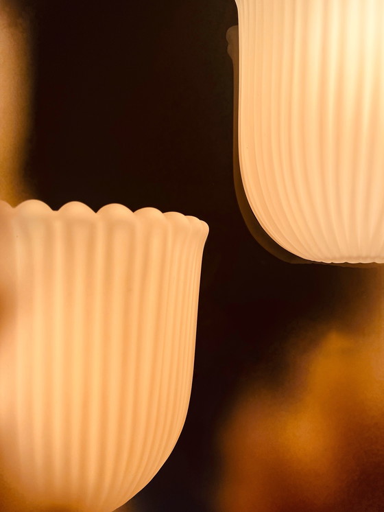 Image 1 of Set Glashütte Tulip Wall Lamps