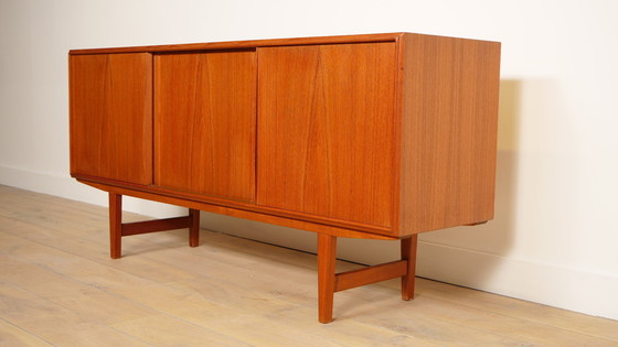 Image 1 of Vintage Sideboard | Sliding Doors | Scandinavian Design | 165 cm