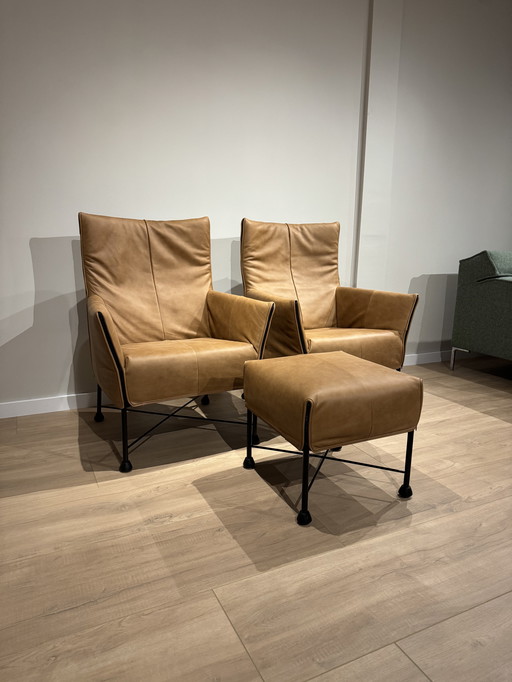 Set Montis Charly + Hocker - Pelle Ohmann