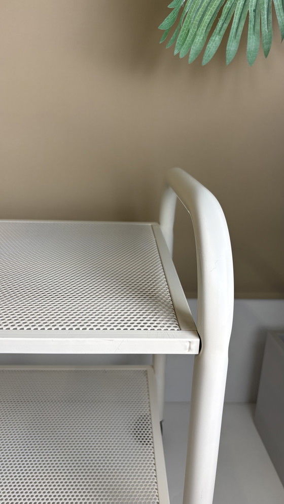 Image 1 of Vintage Space Age wit metalen design trolley Tech Innovator