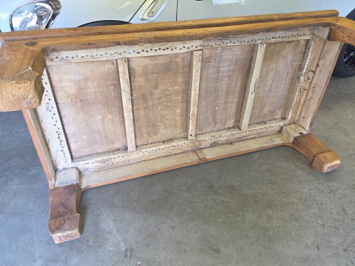 Monumentale Authentieke Chinese Kang Tafel Of Opiumtafel Groot Formaat – salontafels, Wood, Rattan (photo 2 of 7)