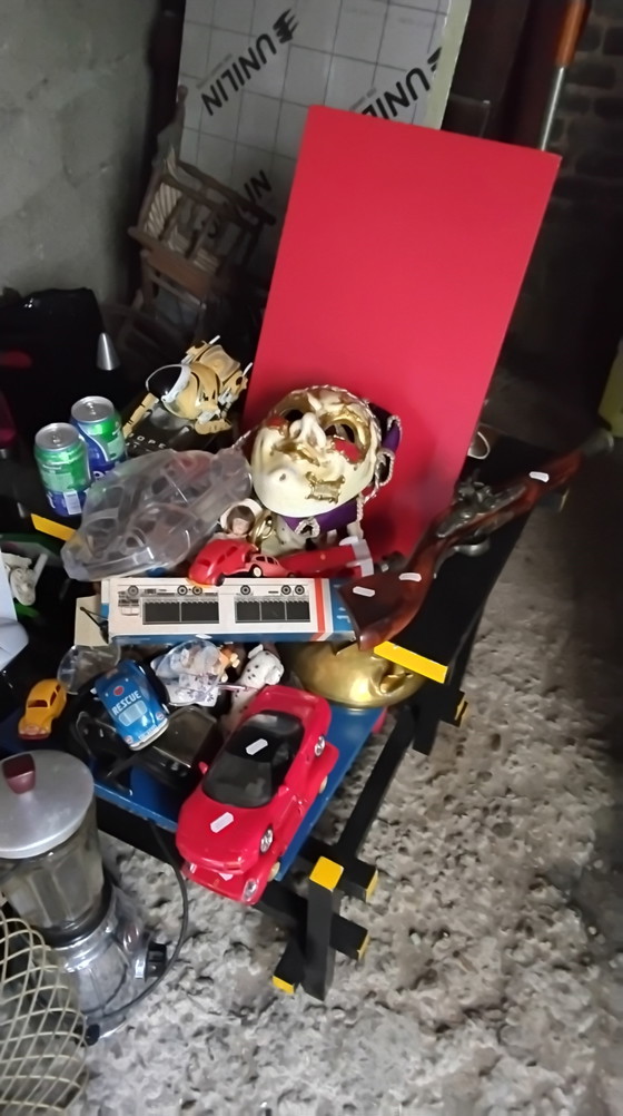 Image 1 of Lampada da poltrona con design stereo vintage e arte astratta