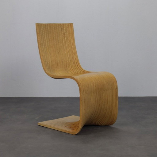 Coppia di sedie Contour di Alejandro Estrada per Piegatto, Guatemala, 2006 – eetkamerstoelen, Bamboo, Vintage (photo 2 of 11)