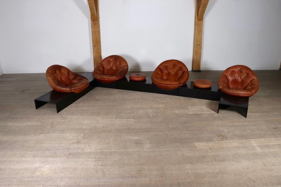 Image 1 of Illum Wikkelsø Apollo Sofa For Ryesberg Møbler, Denmark 1970s