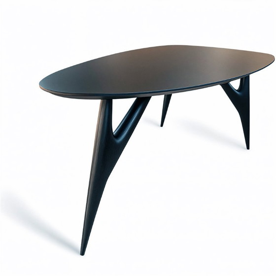 Image 1 of GREYGE TED Ash Nero Dining Table 240 cm – Handmade Solid Wood Designer Table Made in Italy