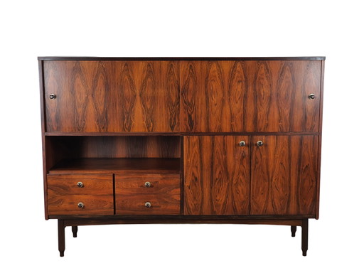 Scandinavisch palissander dressoir met schuifdeuren van IMA Mobili, 1970