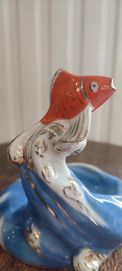 Porcelain goldfish from Korosten 60's