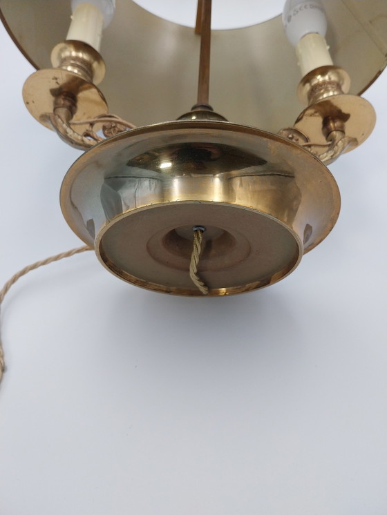 Image 1 of 1 X Lampada da tavolo Bouilotte stile impero. Paralume in metallo.