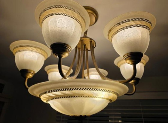 Image 1 of Lámpara de araña clásica de cinco luces