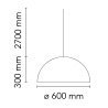 FLOS Lampe – Sky Garden Pendelleuchte weiß