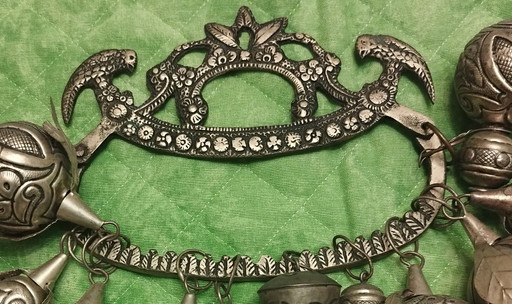 Ancient Afro-Brazilian Penca de Balangandan, a lucky charm