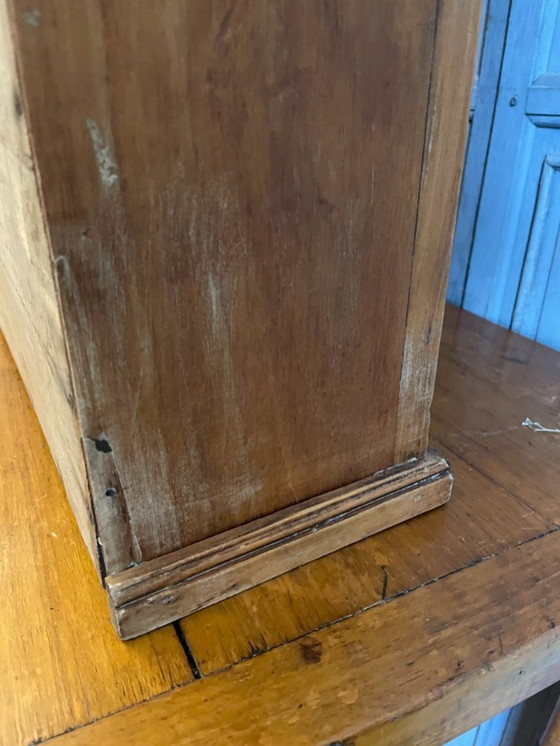 Image 1 of Vitrine suspendue, meuble de collection, meuble de toilette, antiquité française