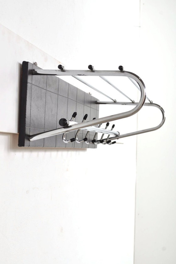 Image 1 of Vintage chromed coat rack 1960s