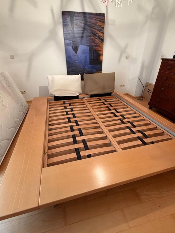 Image 1 of Design Ligne roset Peter Maly double bed with lattoflex