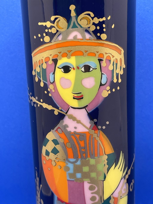 Vintage Bjørn Wiinblad-vaas.1001 notte