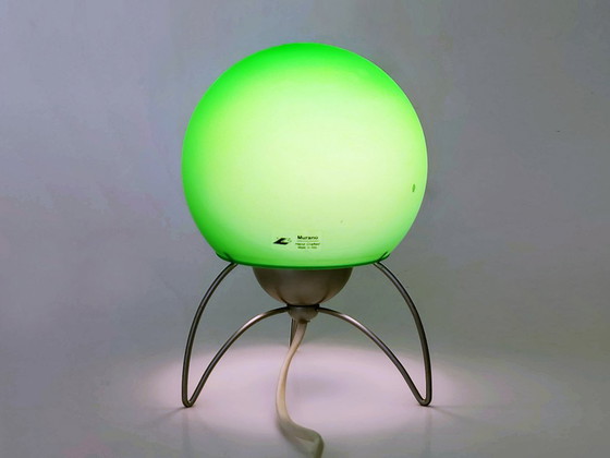 Tischlampe Set Stativ "Isotta", Murano Italy – Tischlampen, Metal, Vintage (photo 21 of 24)